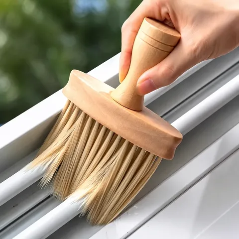 Household Window Sill Groove Cleaning Brush Soft Bristle Dusting Tool for Crevice Track And Keyboard