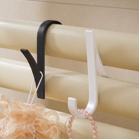 Modern Minimalist Plastic Radiator Hook White Coat Towel Hanger Anti Slip Storage Hook For Home Bedroom Organizer