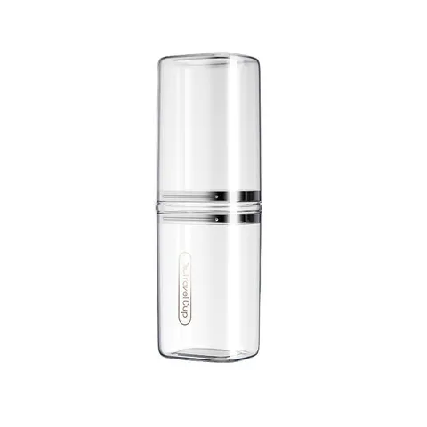 Portable Travel Toothbrush Toothpaste Storage Cup Two-In-One Mouthwash Cup Bathroom Organizer Travel Gargle Cup