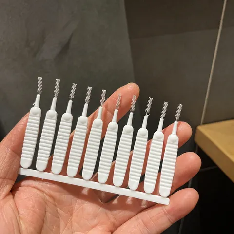Plastic Shower Head Cleaning Brush Small Hole Unclogging Tool Flexible Gap Cleaner For Household Bathroom Cleaning
