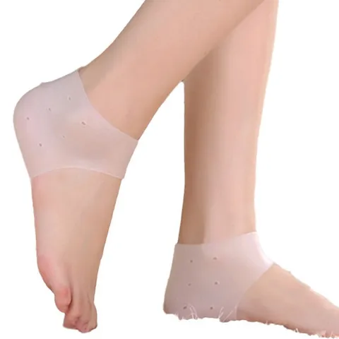 Silikon Fersen Schutzhüllen Für Fersenschmerzen Relief Anti Riss Fußpflege Socken Bequeme Fußschutz Zubehör