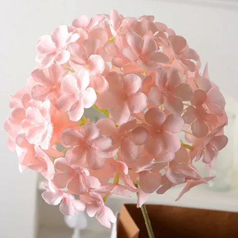 Lollipop Simulation Hydrangea Artificial Flower Silk Cloth Hydrangea Wedding Photography Props Home Decor Nordic Flower