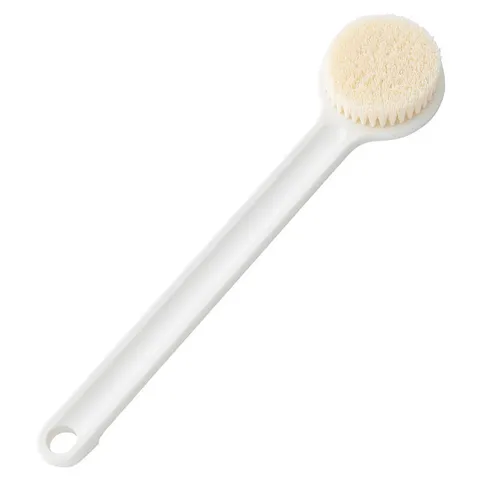 Long Handle Bath Brush Soft Bristle Body Exfoliating Scrubber For Back Cleaning Bathroom Shower Cleaning Tool