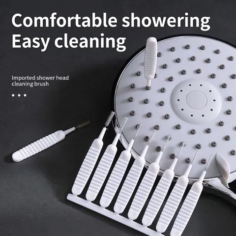 Multifunctional Shower Head Hole Cleaning Brush Small Crevice Brush For Faucet Phone Port Anti Clogging Cleaning Tool