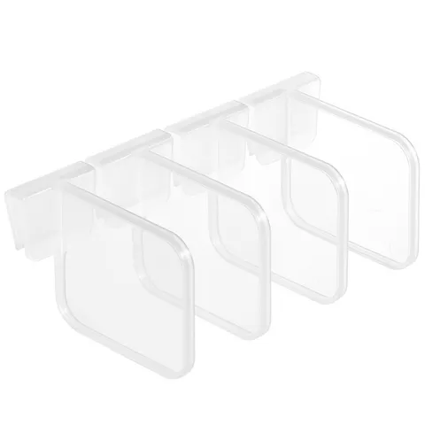Verstelbare Koelkast Verdeling Zijdeur Verdeler Opbergbeschot Kunststof Keuken Koelkast Organizer Verdeler