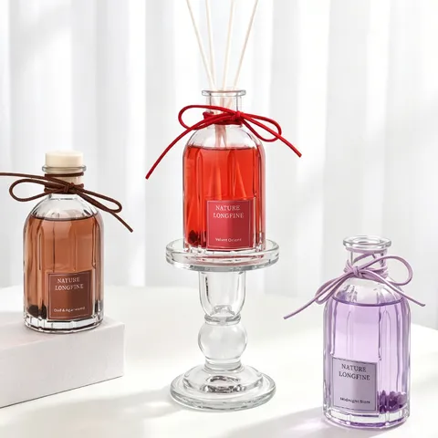Crystal Stone Reed Diffuser Aromatherapy Essential Oil Home Fragrance