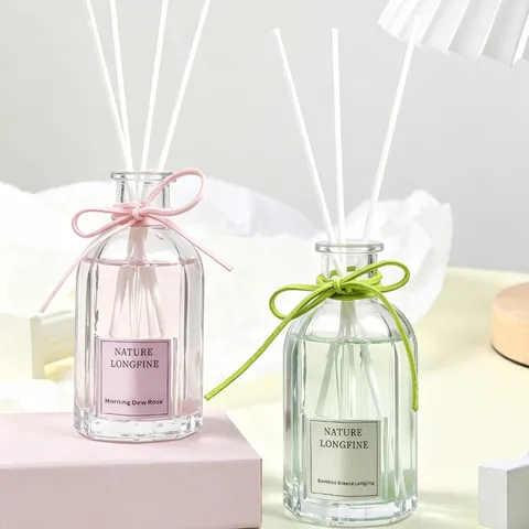Crystal Stone Reed Diffuser Aromatherapy Essential Oil Home Fragrance