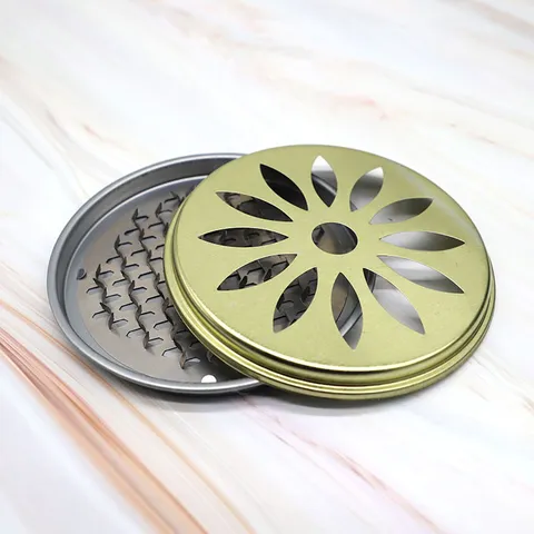 Soportes de Espiral Antimosquitos de Acero Inoxidable Con Tapa Cenicero Ignífugo Quemador de Incienso de Metal Portátil Para Dormitorio Hogar
