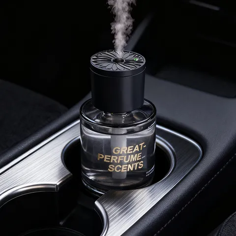 Automatic Electric Spray Car Fragrance Diffuser Glass Bottle Air Freshener Home Living Room USB Rechargeable Aroma Diffuser