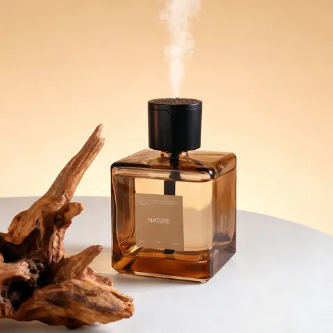 Automatic Spray Aromatherapy Diffuser Air Freshener Electric Fragrance Diffuser Glass Bottle Home Living Room Decor