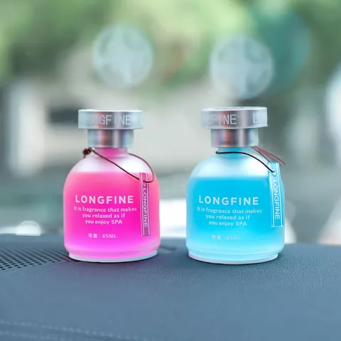 Auto Parfüm Luftbefeuchter Glasflasche Langanhaltende Geruchsentfernung Aromatherapie Fahrzeug Innenraum Dekorative Ornamente