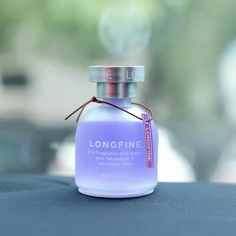 Auto Parfüm Luftbefeuchter Glasflasche Langanhaltende Geruchsentfernung Aromatherapie Fahrzeug Innenraum Dekorative Ornamente