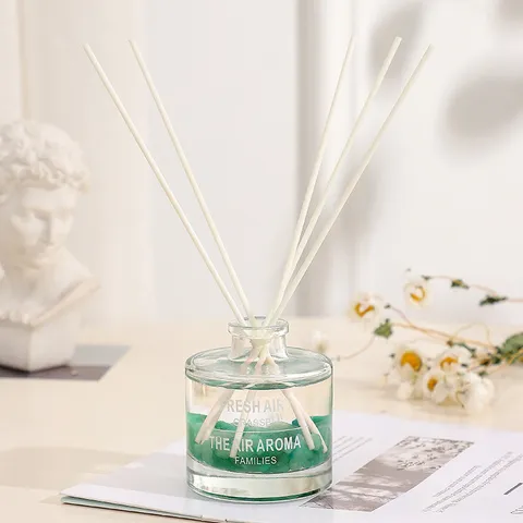 Difusor de Fragancia para el Hogar Minimalista Con Piedras de Cristal Natural Aceite Esencial Aromaterapia para Oficina Baño