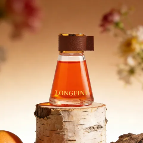Botella Difusora de Varillas de Vidrio Con Adorno de Cuero y Aceite Aromático Ambientador para Hogar