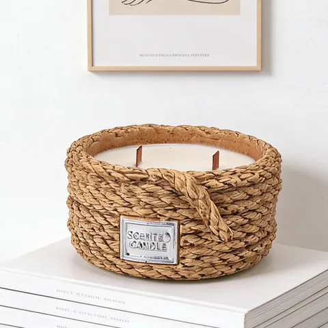 Retro Hanfseil Duftkerze Handgemachte Sojawachs Aromatherapie Kerze Ins Stil Wohnzimmer Heimduft Dekoration