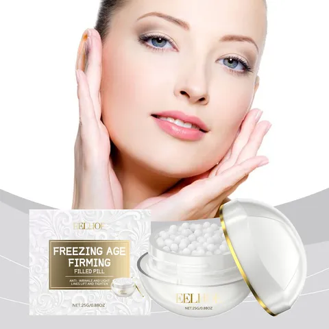 EELHOE Firming Hydrating Filling Pill Facial Care Cream Anti Wrinkle Moisturizing Soothing Face Cream Skincare