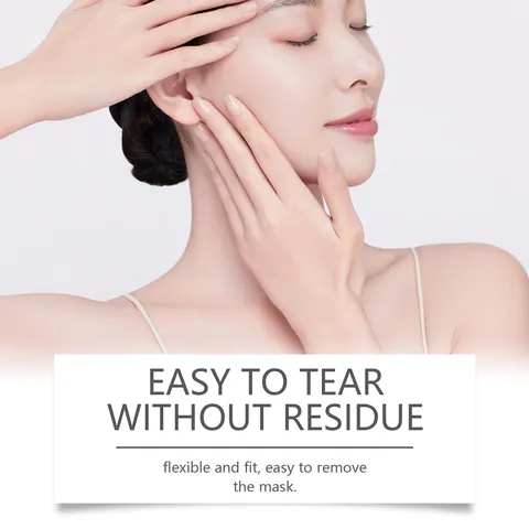 Masque Visage Peel Off Nuit au Collagène Nettoyage en Profondeur Hydratation Anti-Âge Masque de Soin de la Peau du Visage Avec Pinceau