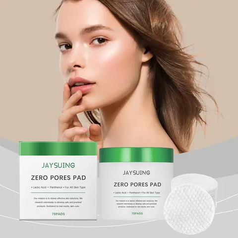 Zero Pori Vochtinbrengende Exfoliërende Reinigingspads Zachte Diepe Poreuze Gezichtstoner Huidverzorging Katoenen Pads