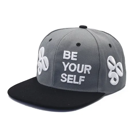 American Street Style 3D Embroidery Letter Snapback Flat Brim Baseball Cap For Men Women Casual Camouflage Fashion Hat