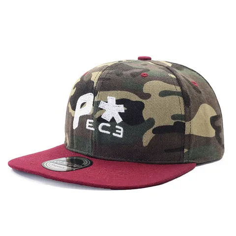 Unisex Street Hip Hop Baseball Cap Flat Brim Letter Embroidery Adjustable Snapback Hat Outdoor Sun Protection Hat