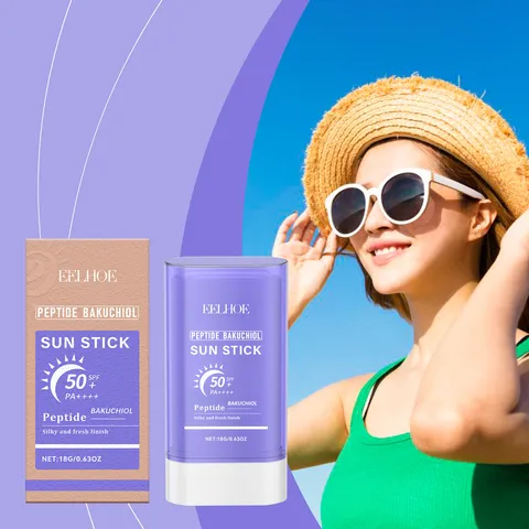 Stick Solaire Eelhoe Hydratant Protecteur Solaire Portable Soin du Visage et du Corps Protection UV Extérieure