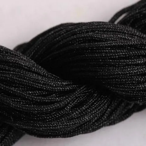 Cordón de Nailon de 1.5mm Línea B Hilo para Fabricación de Joyas para Bricolaje Pulsera Collar Manualidades