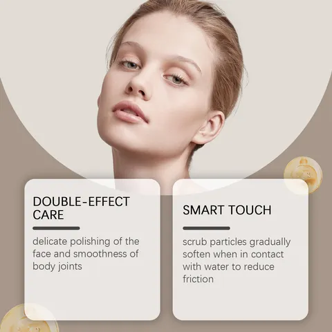 Facial Body Exfoliating Scrub Mask Gentle Cleansing Natural Walnut Shell Powder Skincare Scrub