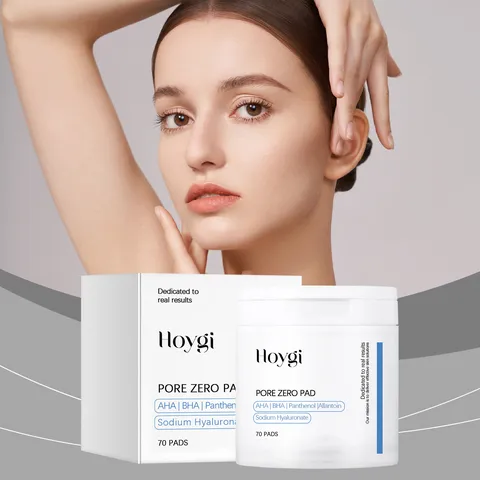 Exfoliating Salicylic Acid Toner Pads Facial Cleansing Moisturizing Skincare Cotton Pads Pore Zero Pad For Daily Care
