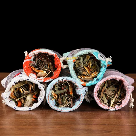 Natural Herbal Mosquito Repellent Sachet Indoor Car Aromatherapy Wormwood Herb Fragrance Bag Home Air Freshener