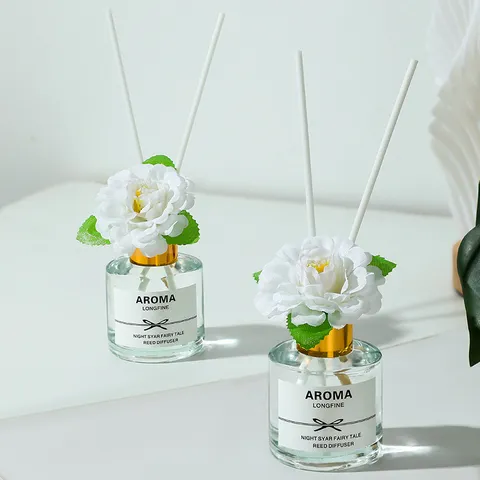 Gardenia Jasmin Duftstäbchen Lufterfrischer Zuhause Wohnzimmer Dekor Aromatherapie Blumen Ornament Lang anhaltender Duft