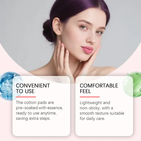 Hydraterende Toner Pads Gezicht Hydraterende Reinigende Katoenen Pads Met Pincet Voor Dagelijkse Huidverzorging