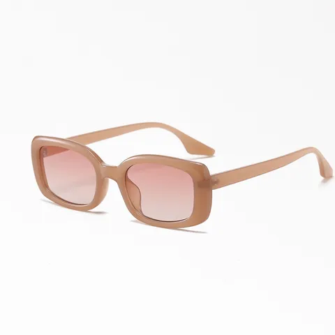 Retro Kleine Quadratische Sonnenbrille Für Herren Damen Mode Farbige Gläser UV400 PC AC Rahmen Stilvolle Sonnenbrille SS0054