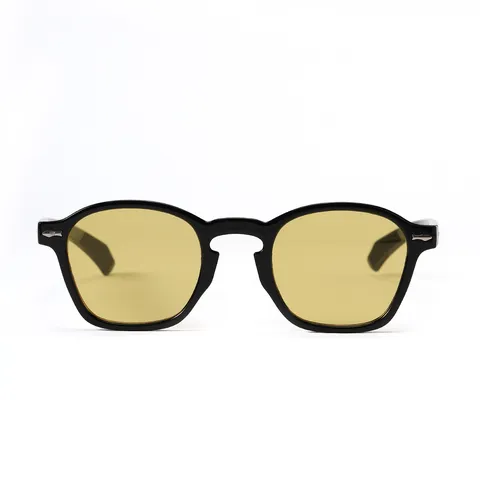 Vintage Round Frame PC Sunglasses With Rivet Decor Colored Ocean Lens Full Frame UV400 Fashion Eyewear For Men Women