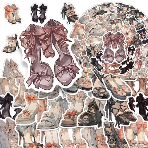 Conjunto de Pegatinas de Anime Bonitas Decorativas Para Diario DIY Pegatina Adhesiva de PVC Impermeable Scrapbook