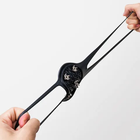 Crampones para Hielo al Aire Libre Fundas Antideslizantes para Zapatos de Nieve con Puntas de Metal para Senderismo Caminar Escalera Equipo de Seguridad de Invierno