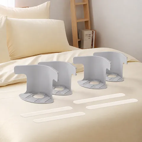 Attaches de Fixation pour Drap de Lit Clips Antidérapants Support de Drap Housse Fixateurs en Plastique Réglables pour Linge de Lit Maison