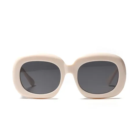 Vintage Rectangular Sunglasses UV400 For Men Women Classic Square Full Frame Fashion Trendy Lightweight Eyewear S3364
