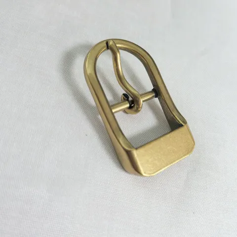 Zinc Alloy Semi-Circular Pin Buckle Gold Metal Adjuster Buckle For Bags Shoes Belts Garment Accessories