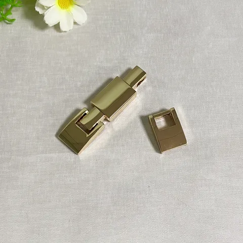 Gold Alloy Belt Buckle Replacement Metal Rectangle Adjustable Strap Buckle Fashion Women Waist Belt Accessory