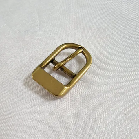 Zinc Alloy D Ring Semi Circular Pin Buckle Metal Hardware For Bags Belts Purse Strap Adjuster Gold
