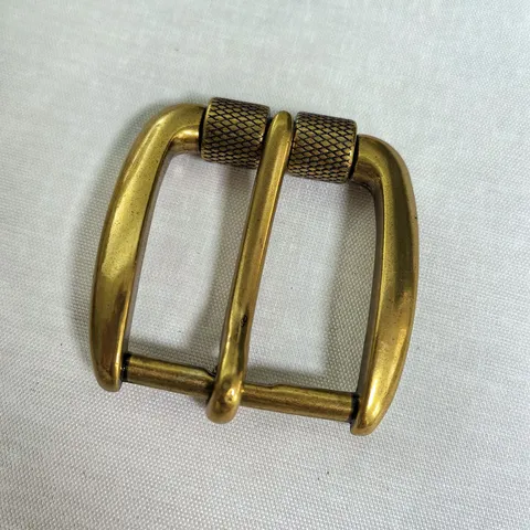 Vintage Uomini Lega di Zinco Roller Pin Fibbia per Cintura Casual Tinta Unita Sostituzione Fibbia in Metallo Accessorio