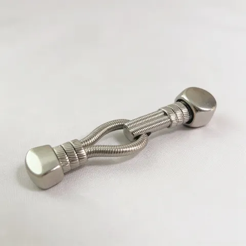 Alloy Metal Connecting Buckle DIY Kleding Accessoires Decoratieve Riem Gesp Zilver Metalen Onderdelen