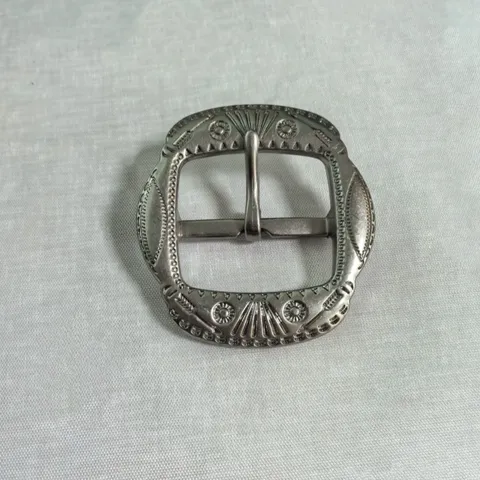 Vintage Retro Zinc Alloy Belt Buckle Replacement Classic Pin Buckle Head For Classic Casual Leather Belts DIY