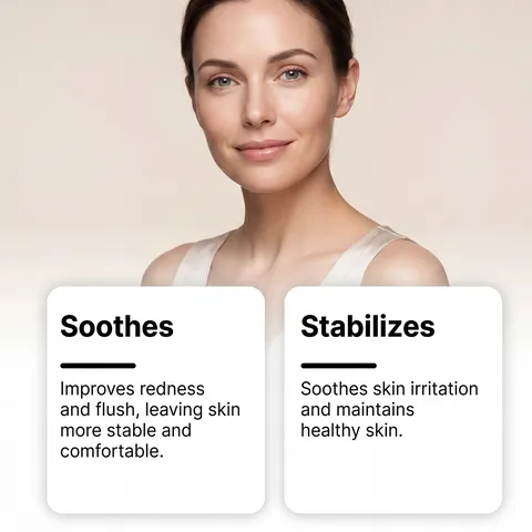 Gentle Soothing Facial Essence Lotion Skincare Repairing Hydrating Face Cream For Daily Facial Care And Redness Relief