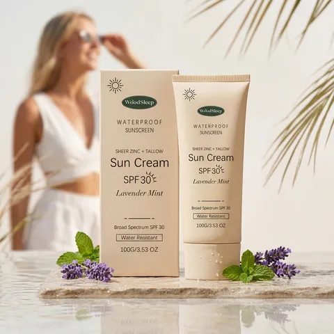 Crème Solaire Imperméable SPF 30 Beurre De Karité De Tif Naturel Hydratant Protection Solaire Soins De La Peau Visage Et Corps