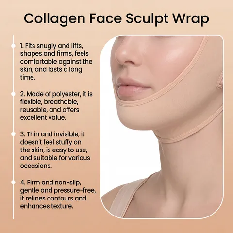 Gesicht Straffendes Band Elastische Gesicht Schlankheitsmaske Anti Aging V Linie Kinn Lift Gürtel Atmungsaktive Hautpflege Schönheit Werkzeug