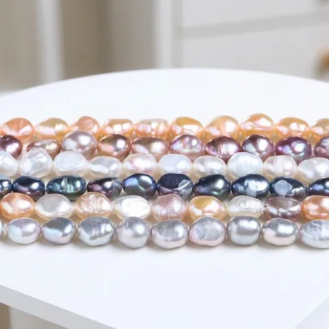 Perles de Culture d'Eau Douce Baroques Naturelles en Forme Irrégulière pour la Fabrication de Bijoux DIY Collier Bracelet Accessoire