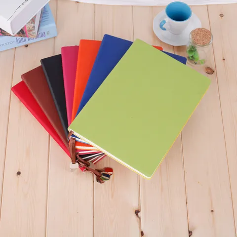Business PU Leather Notebook Softcover Journal Daily Planner Writing Diary Office Notepad Gift