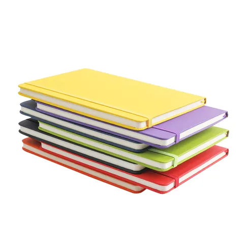 Carnet Rigide d'Affaires Similicuir Papier Dowling Avec Bande Élastique Pour Bureau École