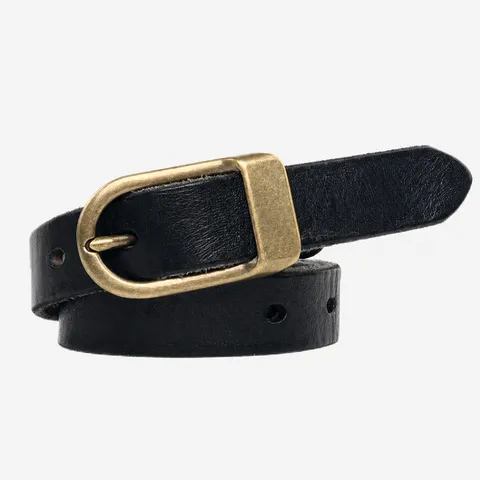 Cintura Donna Vera Pelle Vintage Casual Cintura in Pelle Bovina Fibbia ad Ardiglione Pendolarismo Quotidiano Accessori Moda